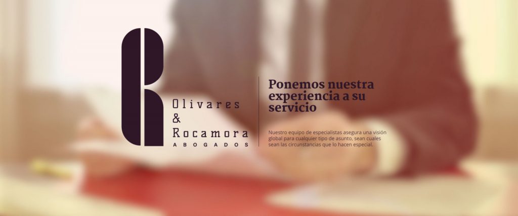 Web Olivares & Rocamora Abogados