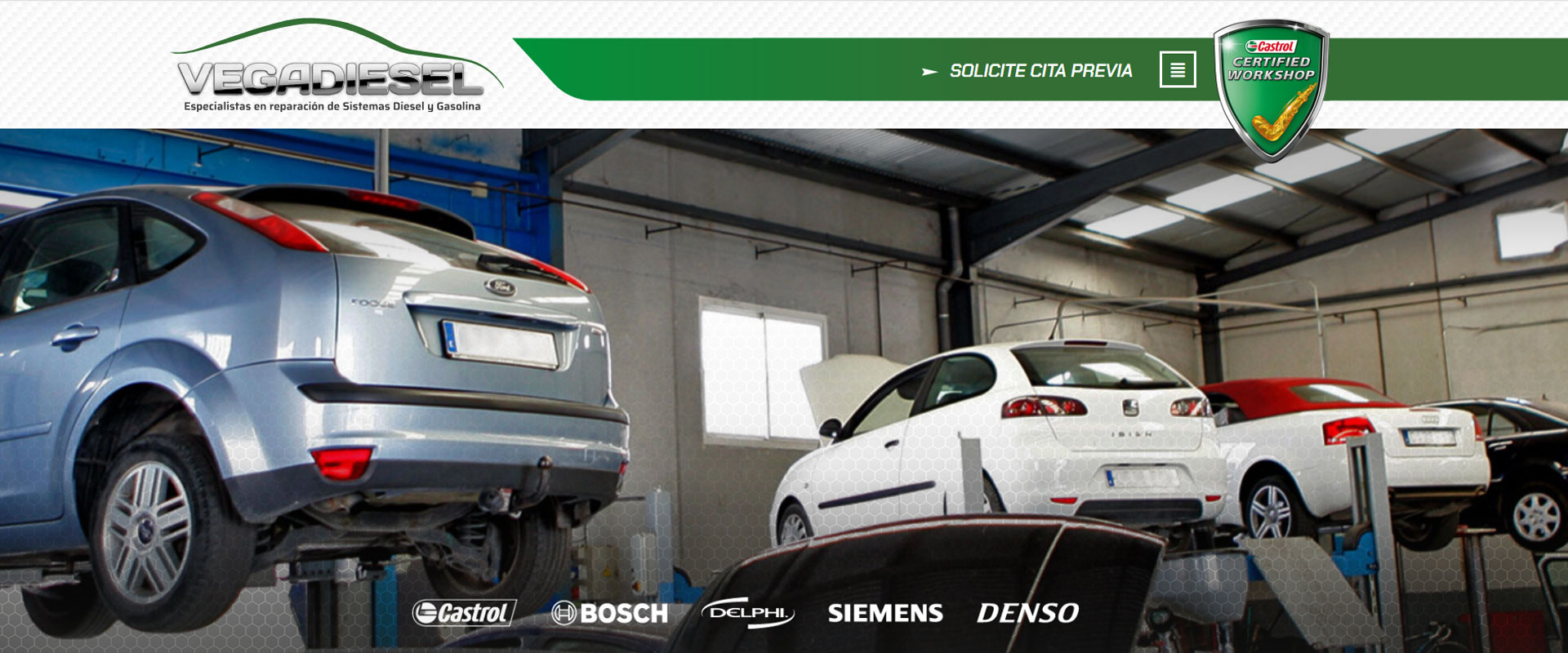Web para talleres de reparación y mantenimiento de vehículos.
.